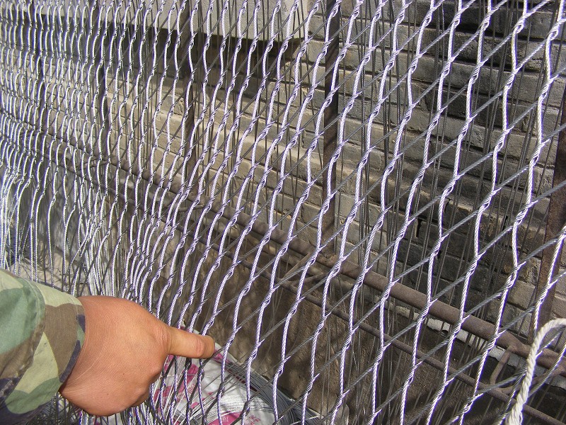 Knitting Stainless Steel Wire Rope Mesh