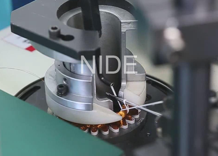 Automatic Double Sides Servo Controlled Stator Coil Lacing Machine