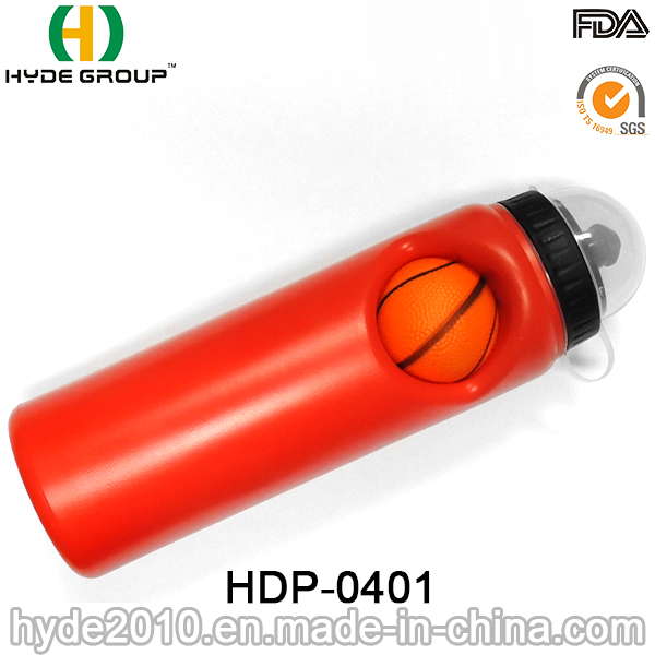 Popular BPA Free Plastic Outdoor Water Bottle, PE Plastic Sport Water Bottle (HDP-0401)