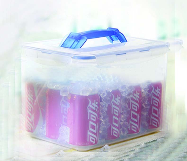 Large Transparent Container for Beer