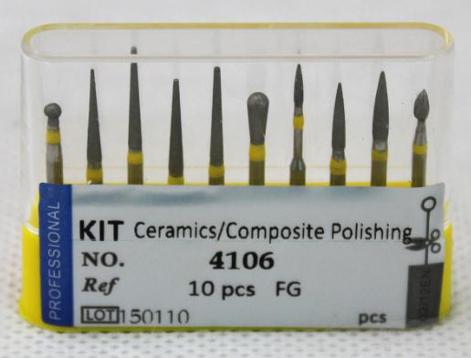 Dental Bur Kit - Ceramics/Composite Polishing