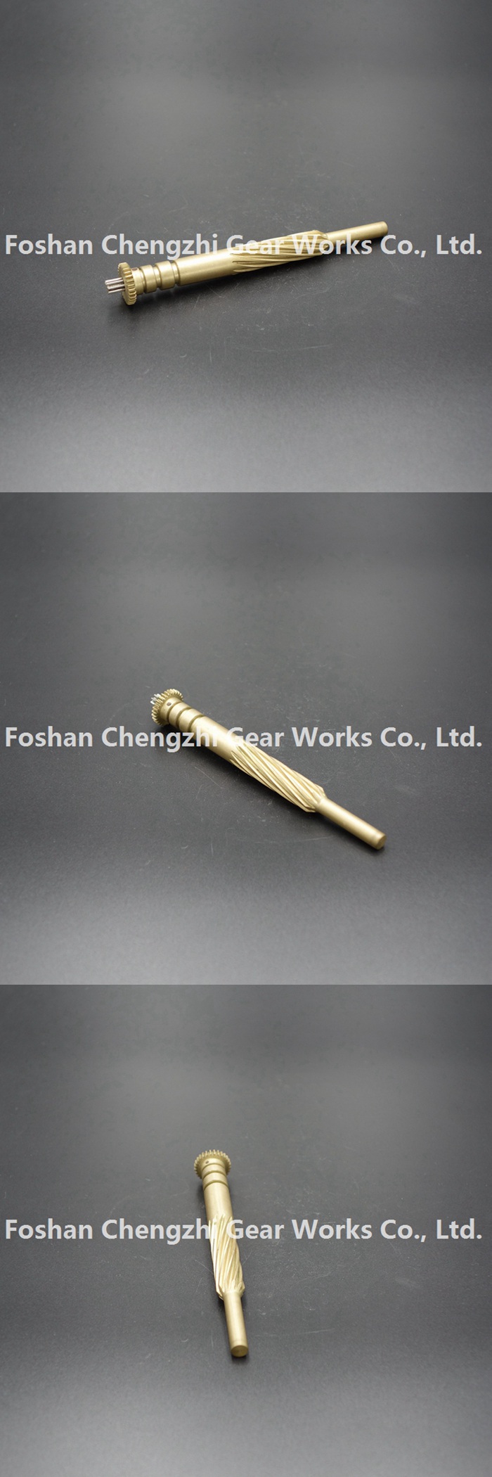 High Precision Customized Brass Transmission Small Spline for Various Machinery