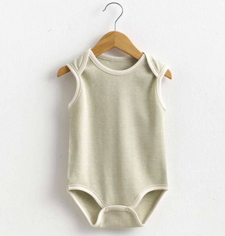 Summer Cotton Baby Unisex Lovely Sleeveless Romper