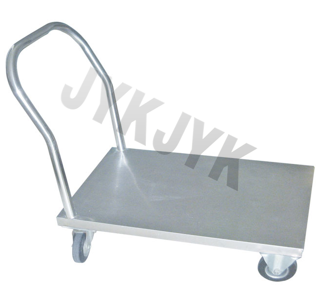 Stainless Steel Flat Plate Trolley in Hospital