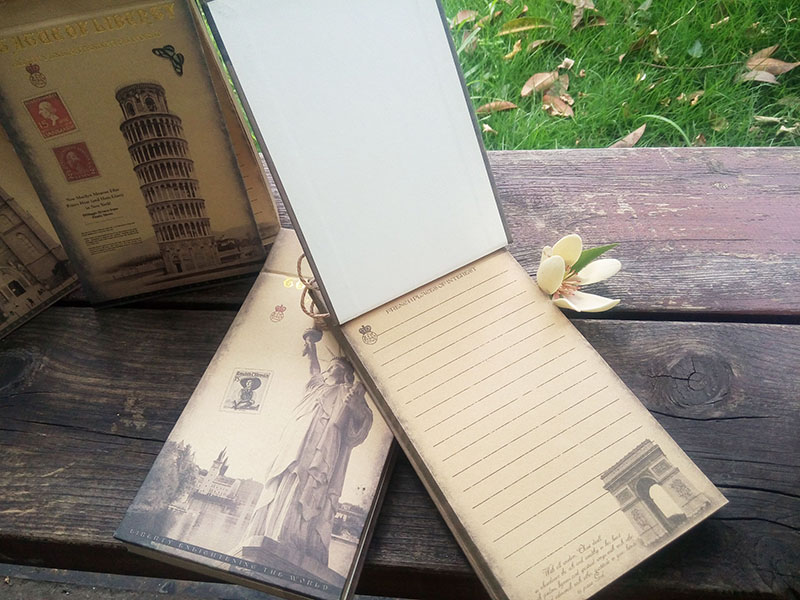 Eco Stationery Myline 40k Notepad with Hemp Rope for Promotion Gift