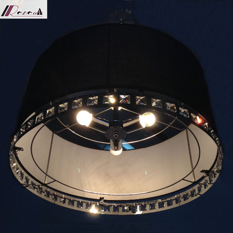 Hotel Project Indoor Black Shade Pendant Lamp