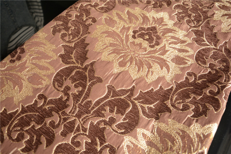 2016 Most Popular Brown Jacquard Fabrics Produced by Chinese Factory (FTH32079)