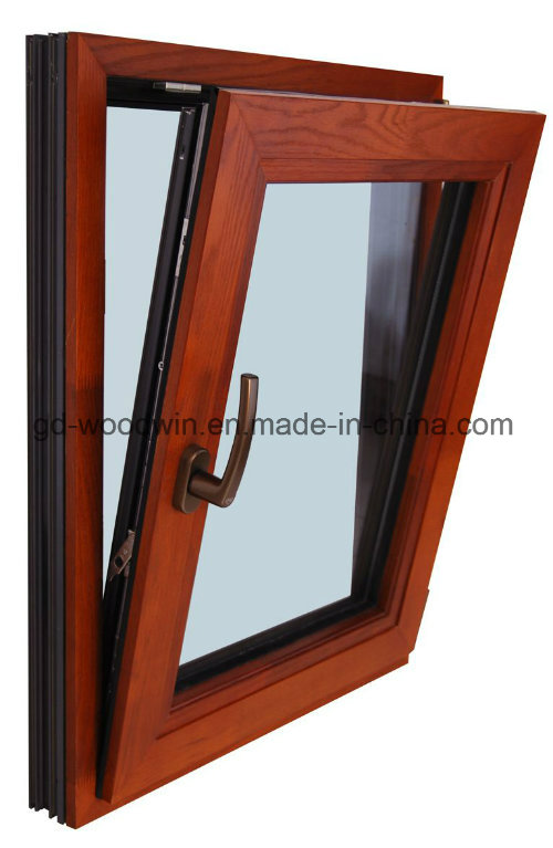 2017 New Design Aluminum Clad Wood Casement Window/Tilt and Turn Window