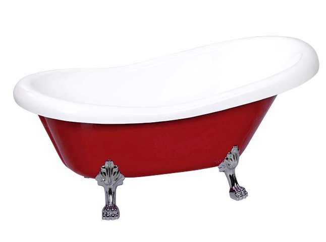 Cupc Color Clawfoot Freestanding Acrylic Bathtubs