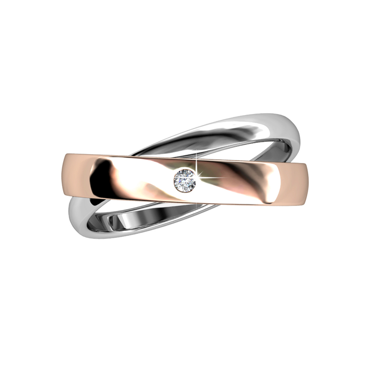 Destiny Jewellery Crystal From Swarovski True Love Ring