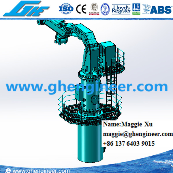 Electric Telescopic Hydraulic Marine Jib Crane