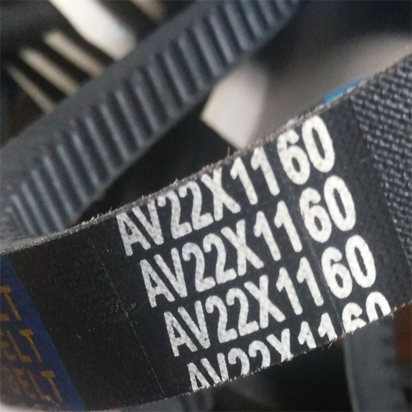 Auto Raw Edge Cogged V Belts with ISO