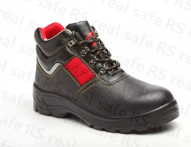 Safety Shoes Type and Leather Upper Material Mining Safety Boots