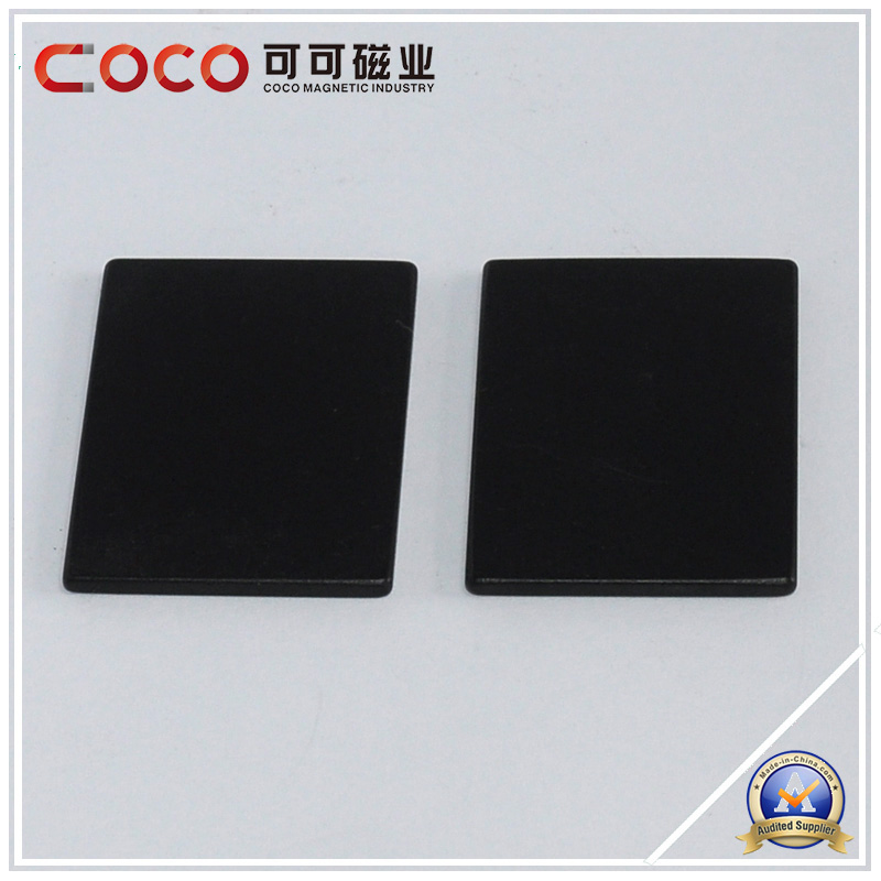 Strong Permanent Neodymium Motor Magnet Coating Black Epoxy