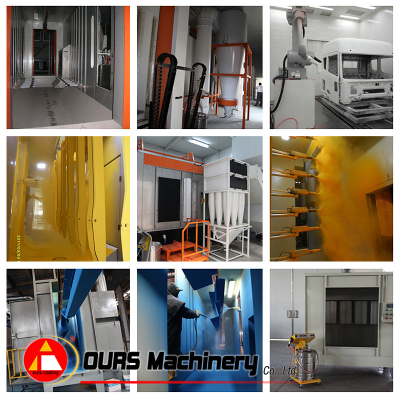 Automatic Powder Booth with Recovery System