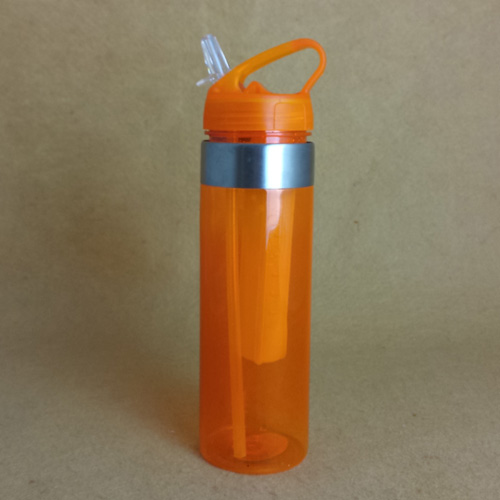 PC Water Bottle with Straw