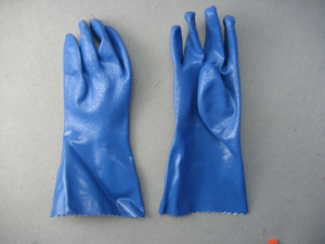 String Knit Jersey Liner Sandy Palm PVC Work Glove (5134)