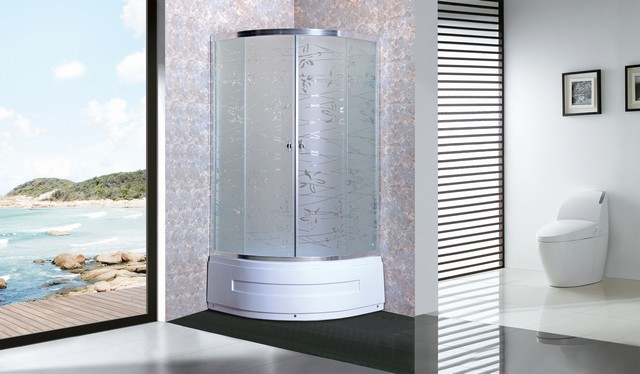 Sanitary Ware Shower Enclosure with Tray with Skirt