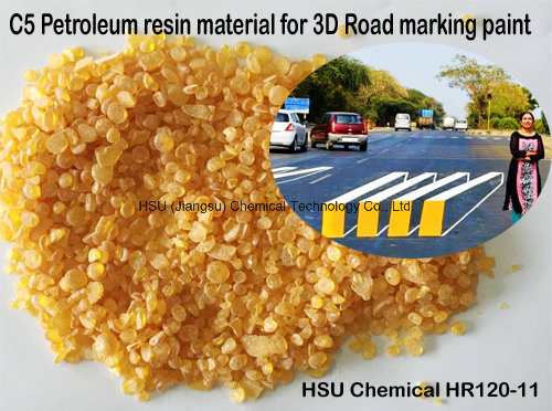 Low Odor C5 Petroleum Resin for 3D Road Marking Paint