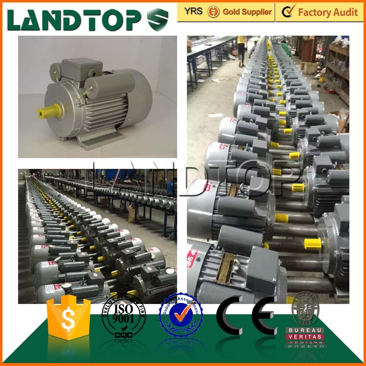 Landtop aynchronous 10HP 1 phase 110V 2880rpm AC 0.5kw motor