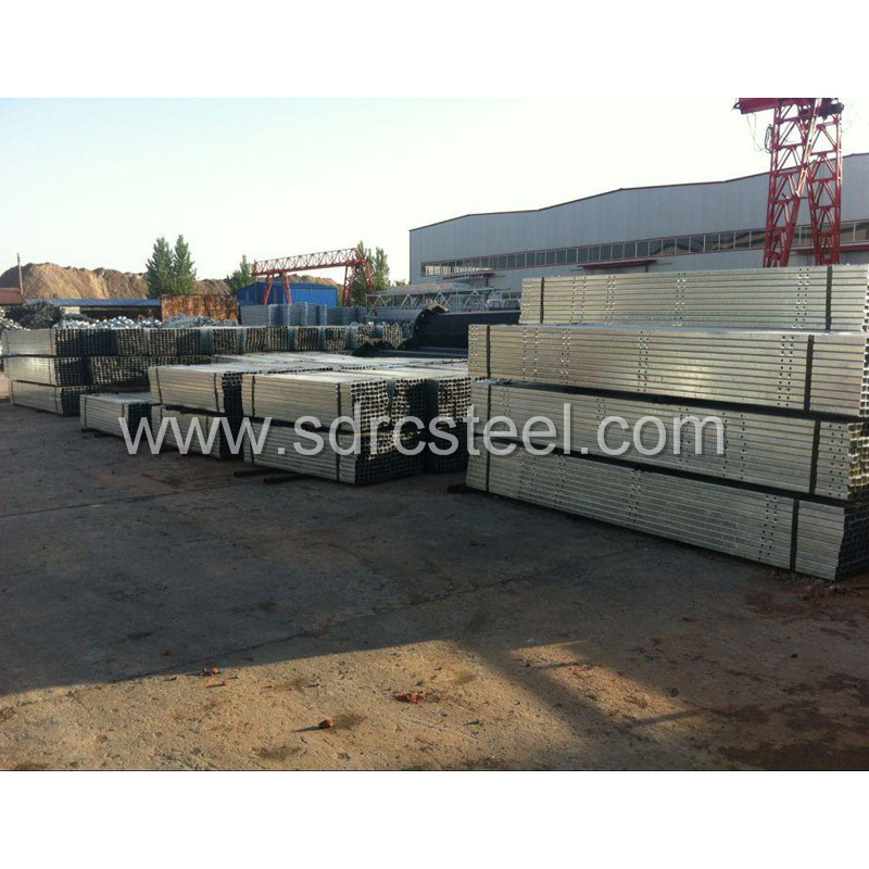 Welded Connection Hot-DIP Galvanized Square Steel Pipe
