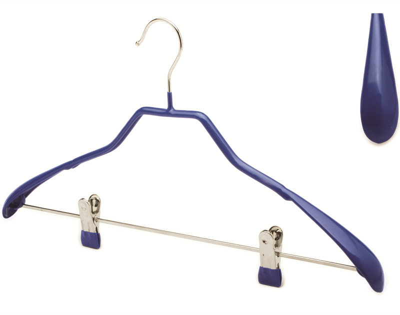 Hanger Factory Wholesale Metal Hanger with PVC Coatting