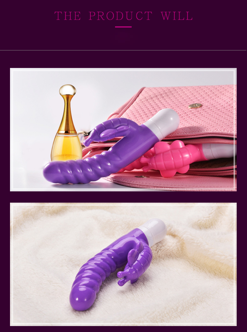 G-Spot Massage Dildo Vibrator Sex Toy for Women Ij-S10008