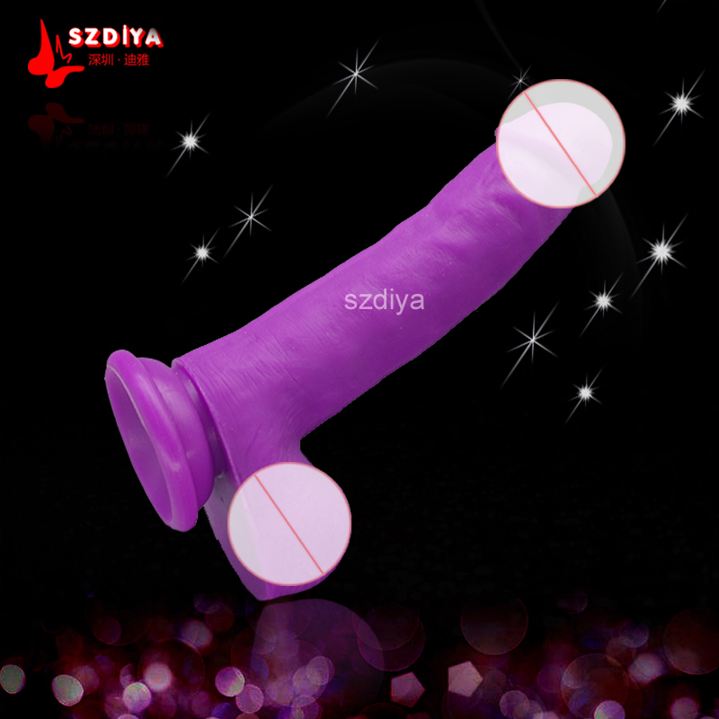 Emotion Soft Rubber 100% Silicone Male Penis for Dildo (DYAST367)