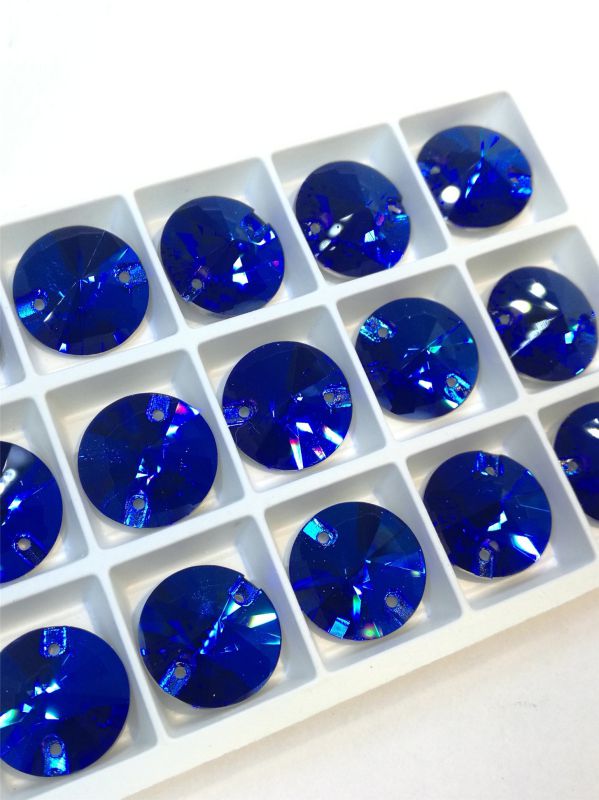 Flat Back Sew on Faceted Crystal Stone for Garment Accessory