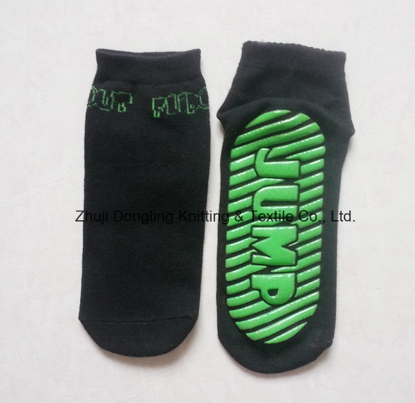 Low Cut with Five Toe Trampoline Jump Socks Non-Slip Five Toe Socks