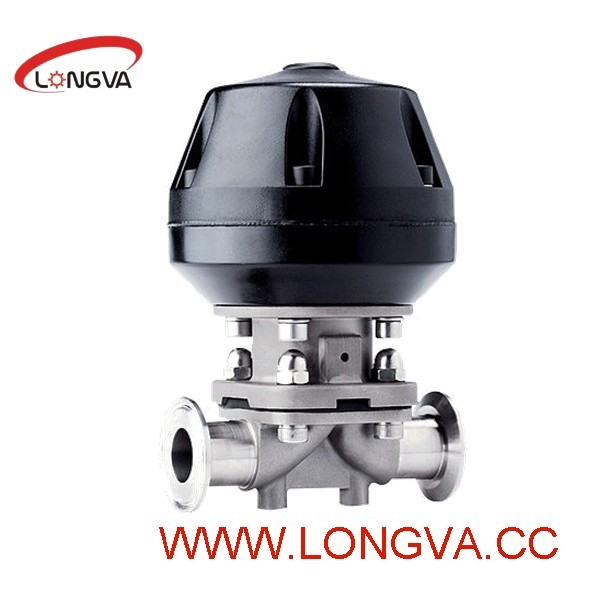 3A Apporved Sanitary Ss316L Various Triclamp Diaphragm Valve