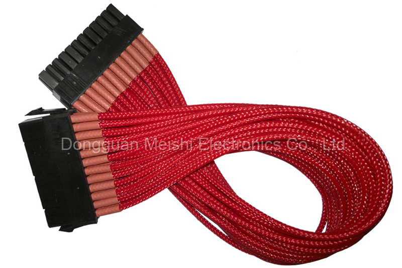 Halogen Free Pet Expandable Black Braided Sleeving