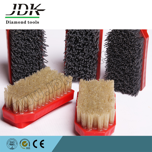 Nylon Round Abrasive Brush/Antique Brush for Stone Processing