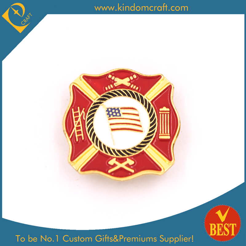 High Quality Custom Baking Finished Promotional Pin Badge at Factory Price