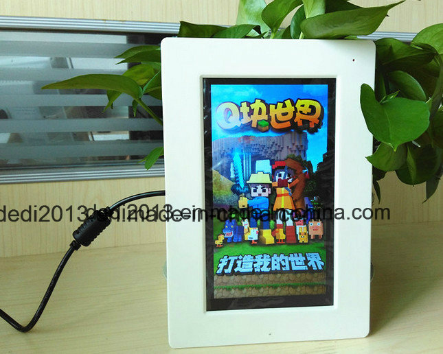 7 Inch 1024*600 Photo Machine Digital Photo Frame Advertising Display