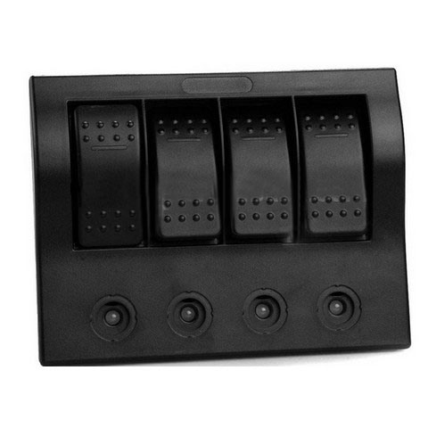 2-8way Marine 12V LED Rocker Switches for Switch Panels