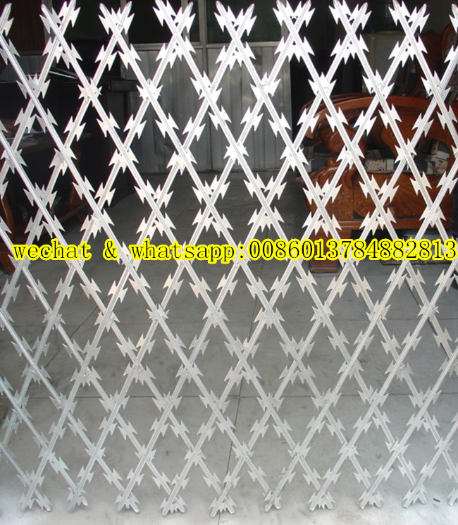 Welded Razor Wire Mesh in Pallet