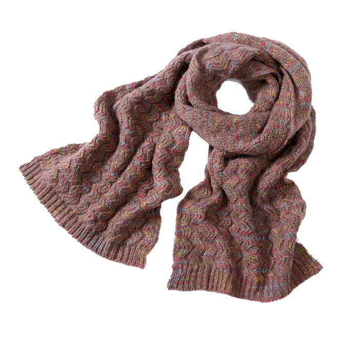 Womens Unisex Space Dye Fancy Thick Winter Heavy Knitted Scarf (SK158)