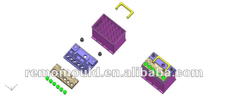 Plastic Battery Case Mould