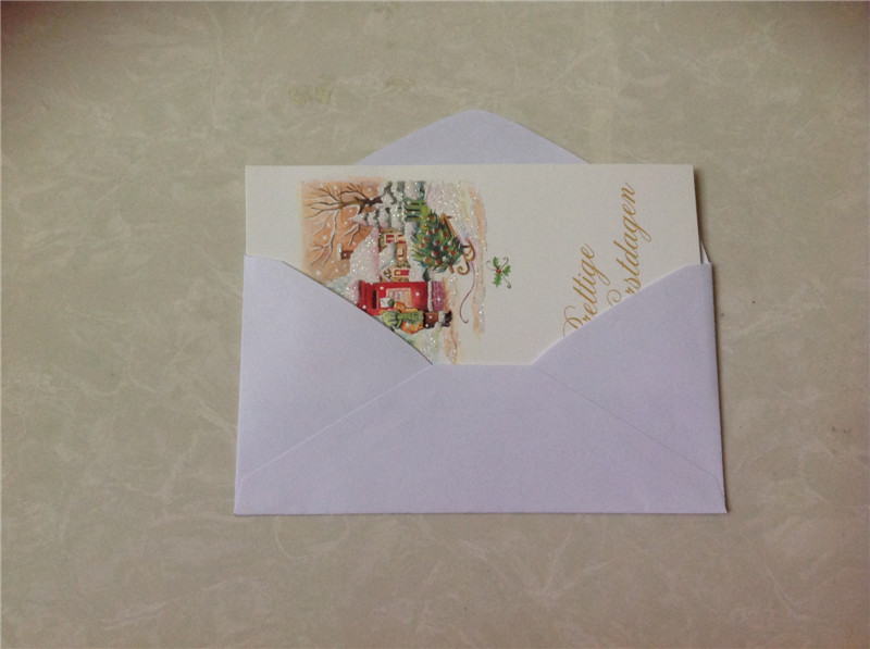 Christmas Greeting Cards with Envelope / Music Greeting Card with Envelop