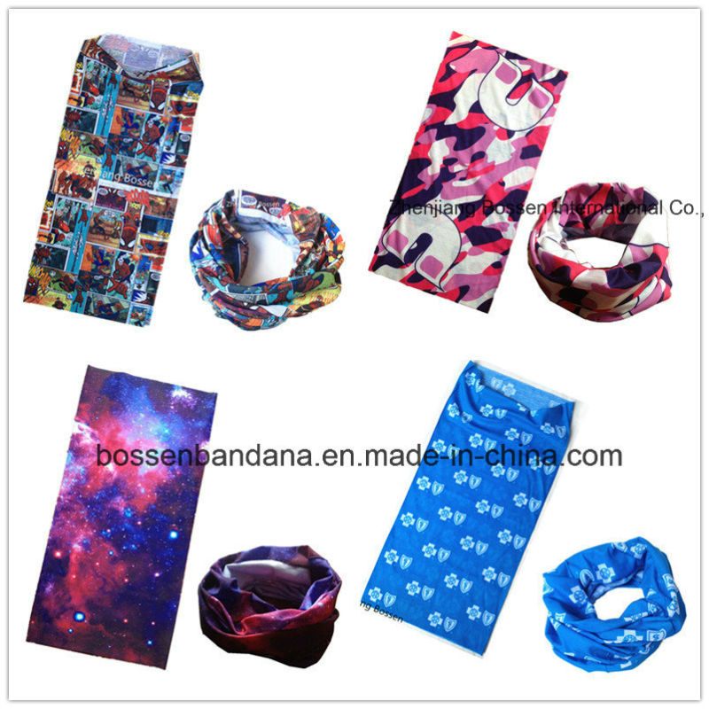 Promotional Customized Paisley Multifunctional Elastic Headband