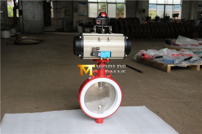 Pneumatic Actuator Wafer Butterfly Valve (D671X-10/16)