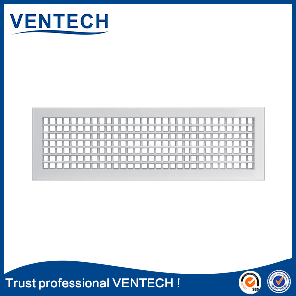 White Color Air Register Grille for HVAC System