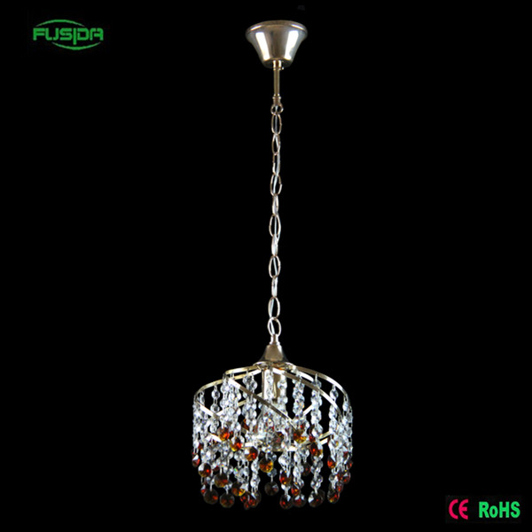 High Quality Crystal Iron E27 Pendant Lighting for Hotel/Home/Bedroom