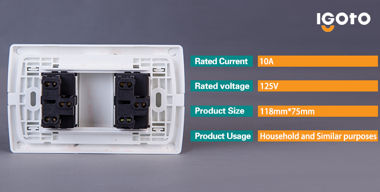 American Standard 1 Gang 1 Way Switch 1 Gang 2 Way Switch