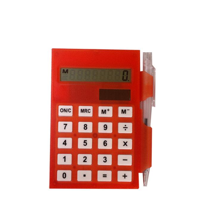 Solar Notepad Calculator with Pen