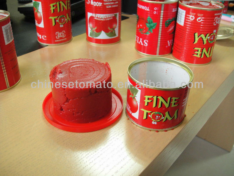 Aseptic 70 G, 210 G, 400 G, 800 G, 2.2 Kg Tomato Paste with Best Price and High Quality