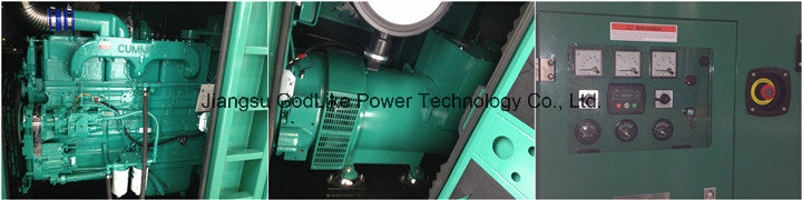 Ce, ISO Factory 240kw/300kVA Cummins Diesel Generator (NTA855-G1B) (GDC300*S)