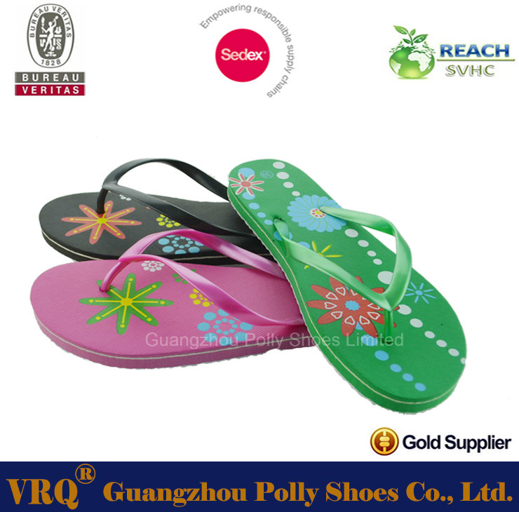 Cheap Lady Rubber Flip Flop Promotional in Wholesale