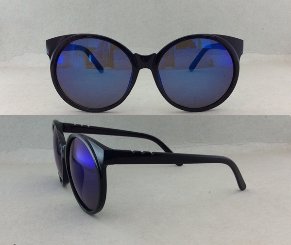 Fashionable Spectacles Style Metal Sunglasses P09006